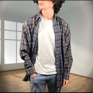 BURBERRY Small Scale Check Stretch Cotton Shirt